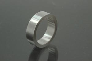 Ringrohling gedreht, 972/- Silber +, Ringbreite ca. 6mm, Ringstrke ca. 2,2mm