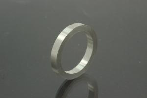 Ring Blanks, 925/- Silver, Width ca. 3mm, Thickness ca. 2,2mm