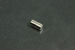 Powermagnet ca.Mae A 4,0 mm,ca.L 7mm Bohrung ca.A 1,0mm, ca I 1,9mm,platinfarben