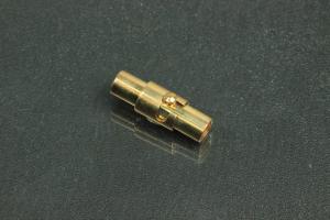 Magnetbajonettschliee goldfarben ca.Mae 14,5 x 4,8mm I 2,9mm