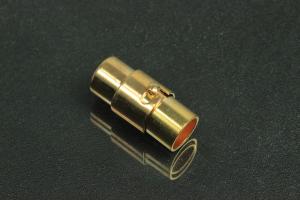 Magnetbajonettschliee goldfarben ca.Mae 15,5 x 7,0mm I 5mm