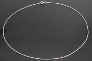 Snake Chain 925/- Silver with trigger clasp approx.width  1,00mm