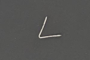 Edelstahl Schloschnapper mit Oese ca.Mae b 0,85mm x Schnappertiefe 6,0mm