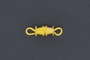 Schraubschliee goldfarben mit se ca.13,4x4,0mm,