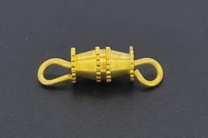 Schraubschliee goldfarben mit se ca.13,4x4,0mm,