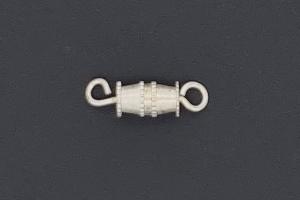Schraubschliee silverfarben mit se ca.13,4x4,0mm,