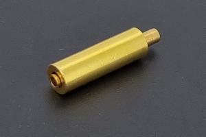 Schraubschliee goldfarben 3 teilig, ca.13,0x4,0mm