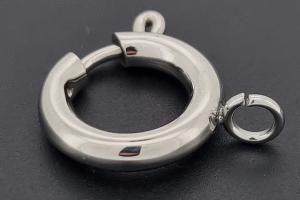 Spring Ring 16mm, with open loop, Stainless Steel
