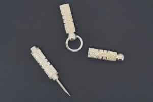 Crimp screwdriver silver-colored with 2 x spare screws