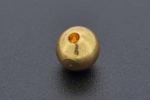 Schraubencrimp 4,5mm rund, unecht goldfarben