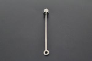 Wechselstab mit Kegelspitze ca. Mae 6mm, Metal unecht silberfarben, Gesamtlnge ca. 63mm,
