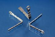 Stainless steel bolt for clasp length 4,5mm