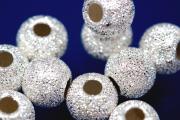 Beads laser cut heavy version 7,0mm 925/- Silver