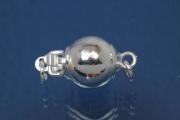 Ball clasp 10mm, 925/- Silver