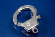 Hand cuff clasp 925/- Silver 26x22mm