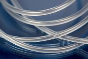 PVC-Rubber cord by meter Ø3mm lightning blue