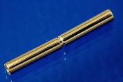 Bayonet clasp 925/- Silver gold plated AØ2,7 x IØ2,2  L 22,5mm