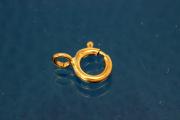 Spring ring Ø5,0mm 333/- Gold