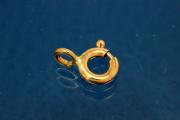 Spring ring Ø5,0mm 333/- Gold, heavy