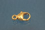 Trigger clasp 9,0mm 333/- Gold