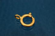 Spring ring Ø6,0mm 333/- Gold