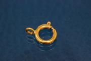 Spring ring Ø 6,0mm 585/- Gold