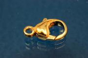 Trigger clasp 585/- Gold 12mm