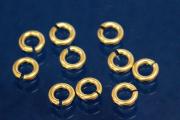 sen rund offen 4,0mm x 0,8mm 585/- Gelbgold