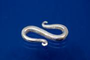 S-hook-clasp 925/- Silver 13,5x7,5mm