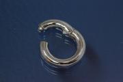 Chain shortener round 16mm 925/- Silver rhodium plated