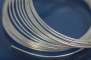 925/- Silver round  wire smooth Ø 0,30mm