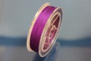 Bead Cord 80m on 8g spool, Color amethyst, Size S5 = Ø 0,33mm