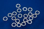 925/- Silver jump rings soldered Ø3,5mm x 0,68mm