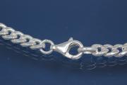 curb chain 925/- silver 45cm long approx..4,4mm polished