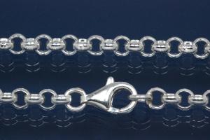 Belcher Chain 925/- Silver, width ca. 4mm, Length ca. 45cm