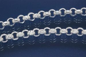 Belcher Chain 925/- Silver, width ca. 4mm, Length ca. 60cm
