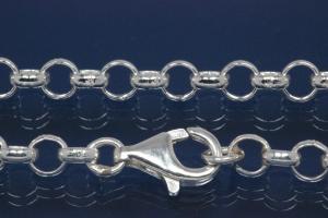 Belcher Chain 925/- Silver, width ca. 5mm, Length ca. 60cm