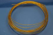 2m ring jewelry wire  0,45mm, gold color, 7 strands