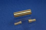 Turnbuckle clasp metal gold color 13x4mm