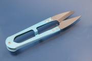 Bead cord scissors quick snip, color light blue