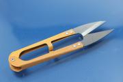 Bead cord scissors quick snip, color yellow