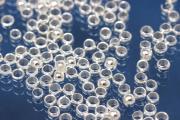 Spacer bead silver color AØ 2,5mm IØ 1,4mm