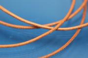 Leather cord round (real leather) Ø 1,5mm, color light brown