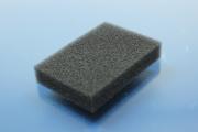 Foam Inlay black, size 55x38x10mm