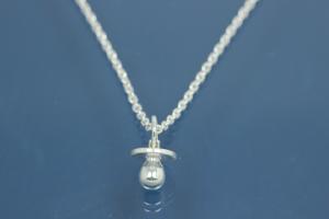 Anhnger Schnuller 925/- Silber,