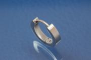 Stainless steel hoops approx A 13,5mm x width 3,0mm