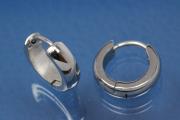 Stainless steel hoops approx A 13,6mm x width 4,0mm