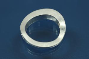 Necklace pendant 925/- Silver approx. size ext Ø 20,5 int Ø 14,5mm hole Ø2,2mm thickness 1,3 upto 4,5mm