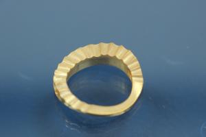 Colliermittelteil 925/- Silber vergoldet Flche beide Seiten gehmmert ca Mae A 20,5 I 14,5mm Bohrung 2,2mm Strke 4,5 im Verlauf 1,3mm