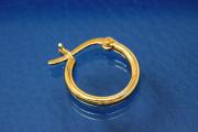 Hoops 925/- Silver gold plated approx size A60mm, I56mm, Tube round RD A2mm.